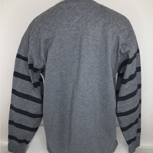 J. PETERMAN - Vintage Heavy Shoulder & Elbow Pads Md. Rugby Pullover Sweatshirt - Picture 3 of 15